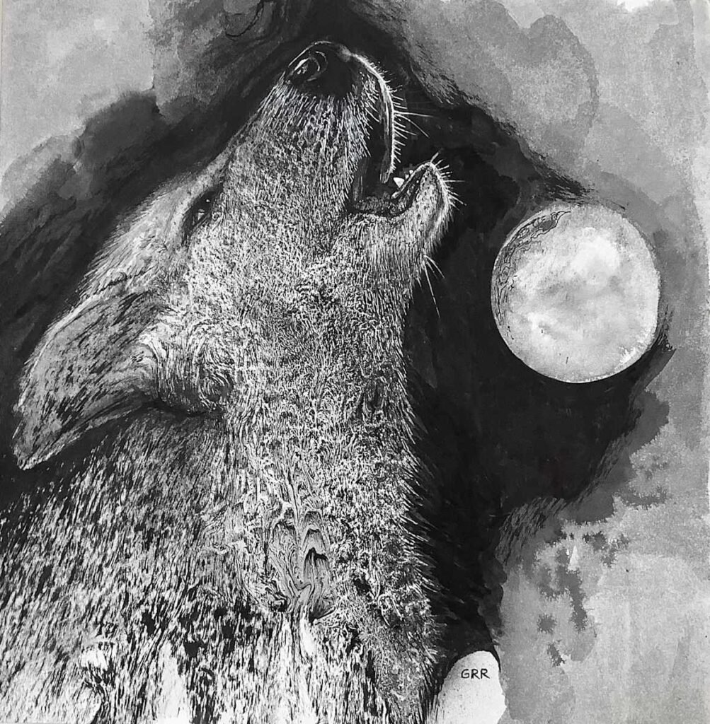Ink wolf — Glen Ronald