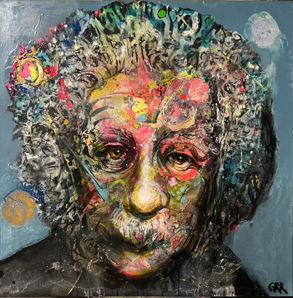 Portrait of Einstein — Glen Ronald