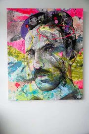 Portrait of Nikola Tesla — Glen Ronald